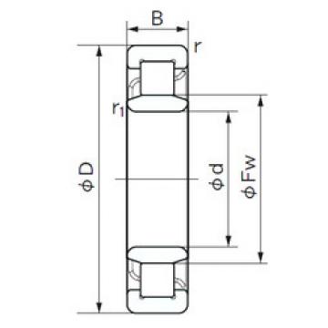 Bearing NU 204 NACHI