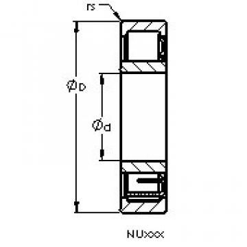 Bearing NU1014 M AST