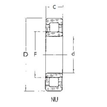 Bearing NU1011 FBJ