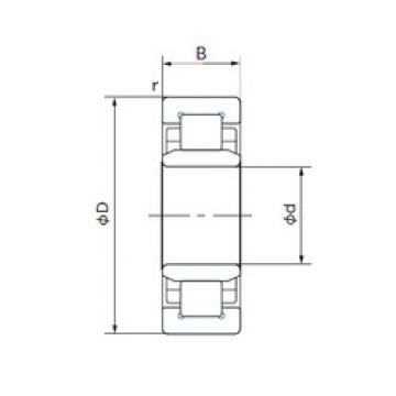 Bearing NU219T NACHI