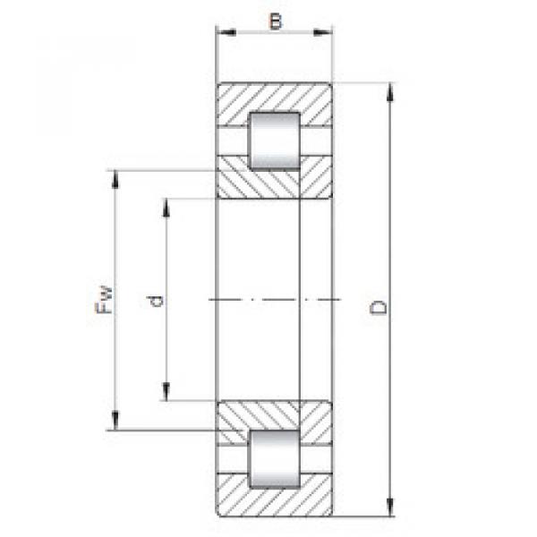 Bearing NUP2272 CX #1 image