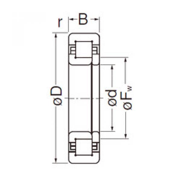 Bearing NUP2207EG NACHI #1 image